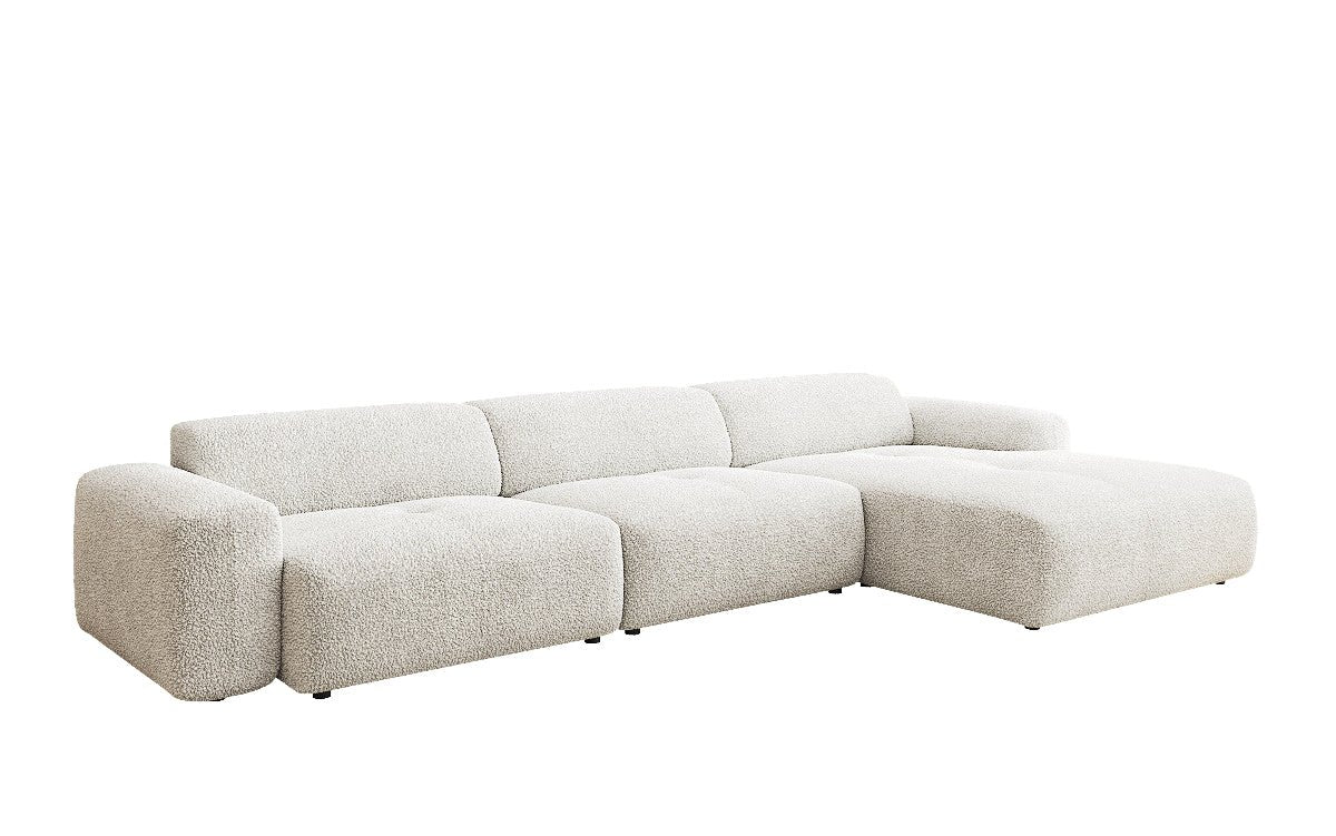 Designer L Sofa Calm Maxi in Bouclé