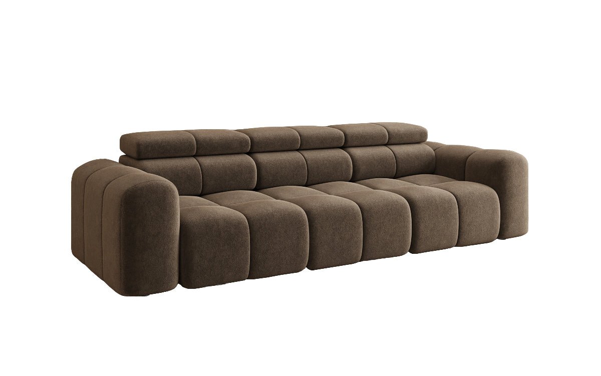 Designer Sofa 3 Sitzer Mia in Chenille