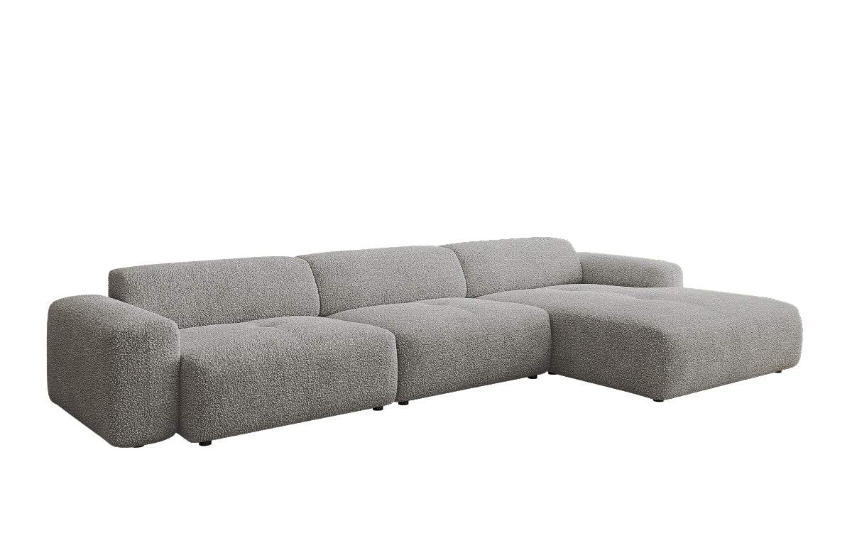Designer L Sofa Calm Maxi in Bouclé