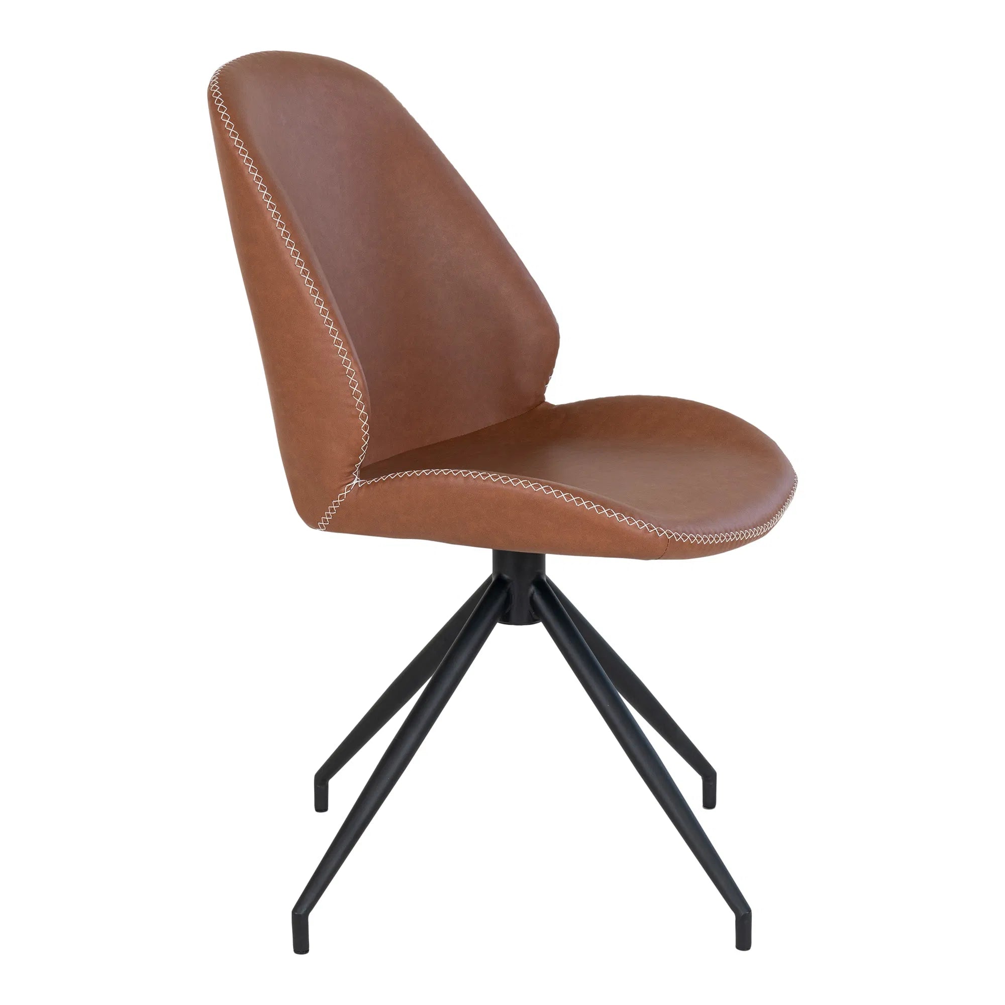 2er Set - Designer Stuhl Lissabon Kunstleder mit Drehfunktion