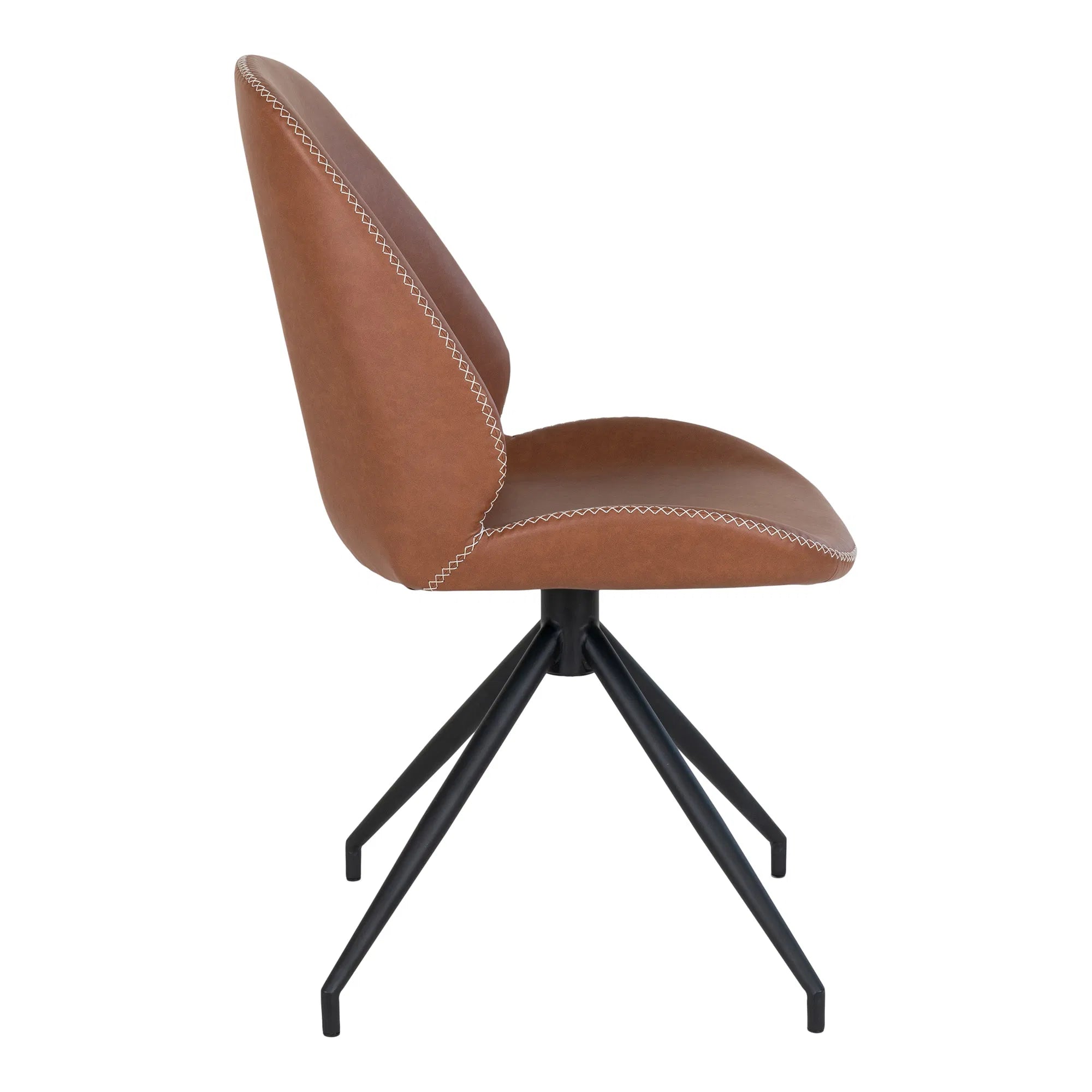 2er Set - Designer Stuhl Lissabon Kunstleder mit Drehfunktion