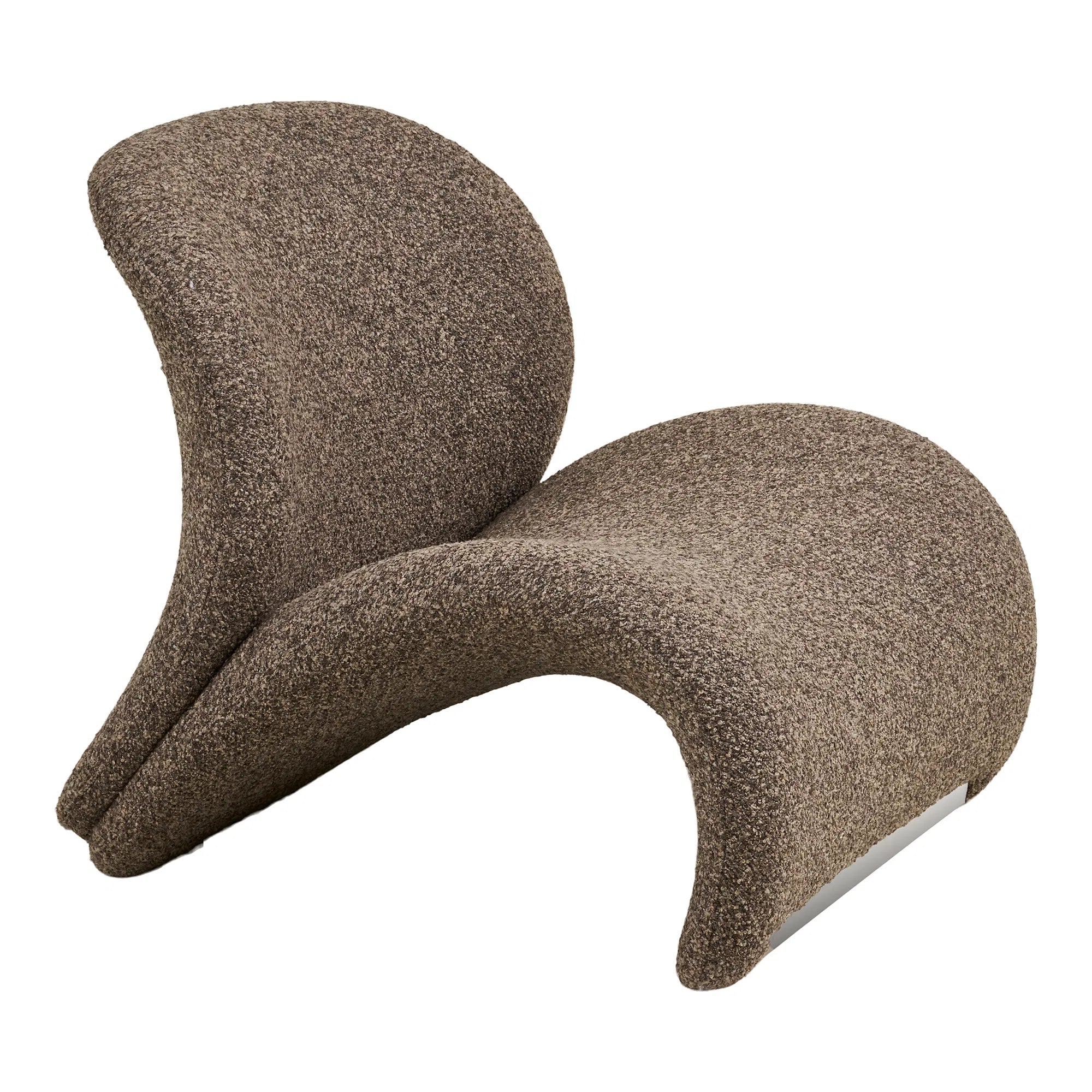 Lounge Sessel Eirvona - kuscheliger brauner Look