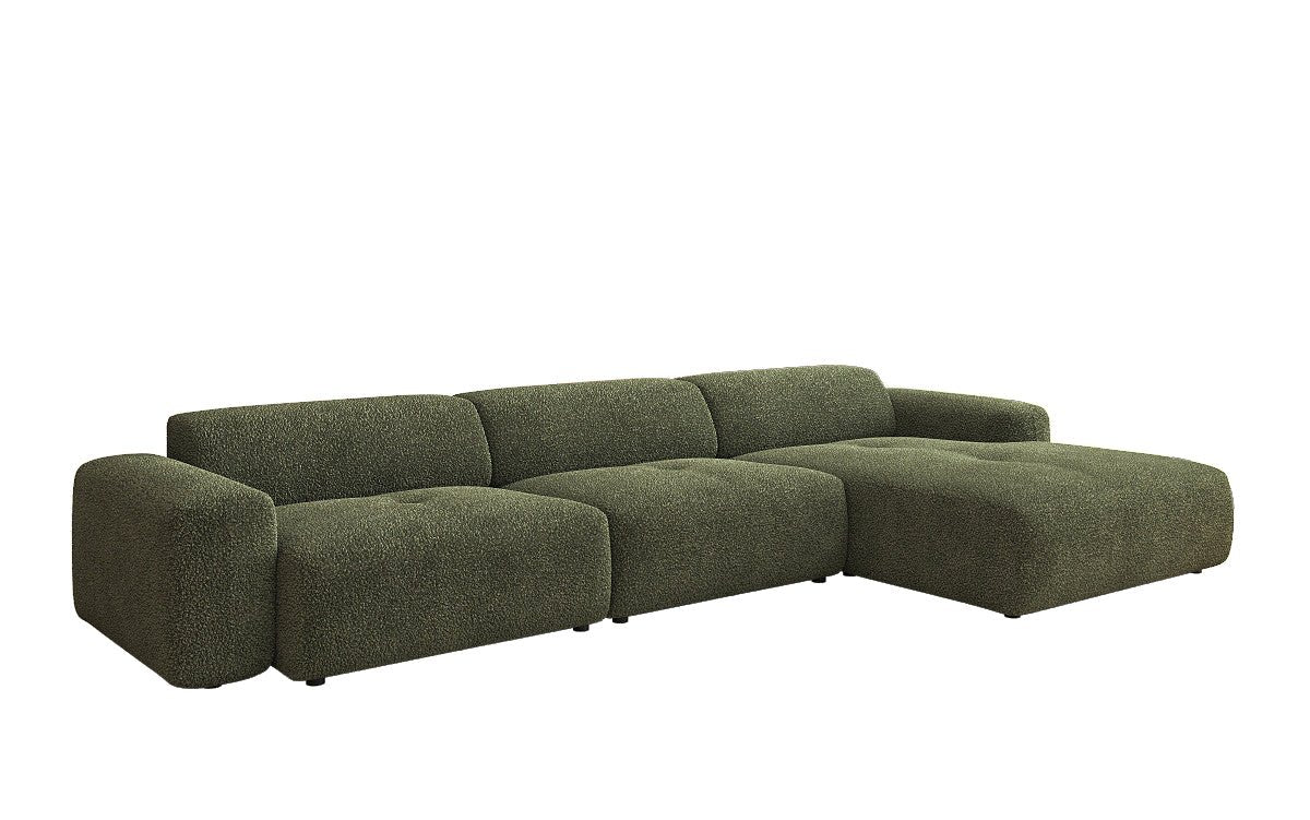 Designer L Sofa Calm Maxi in Bouclé