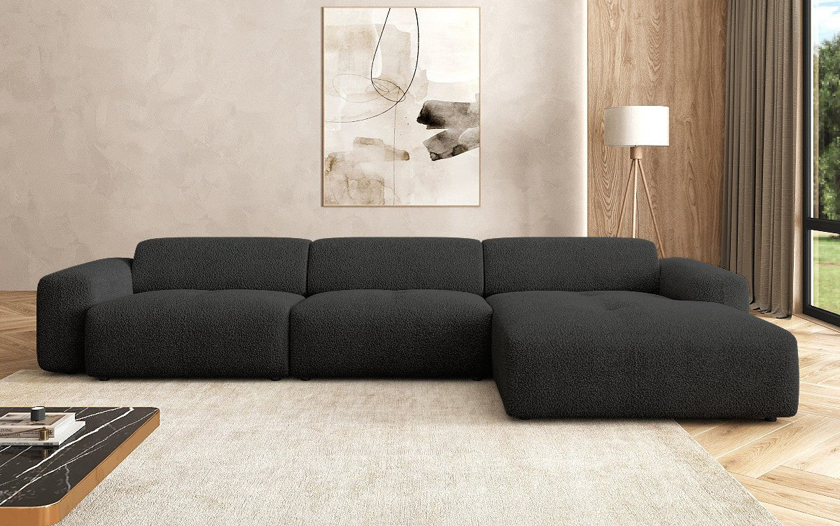 Designer L Sofa Calm Maxi in Bouclé