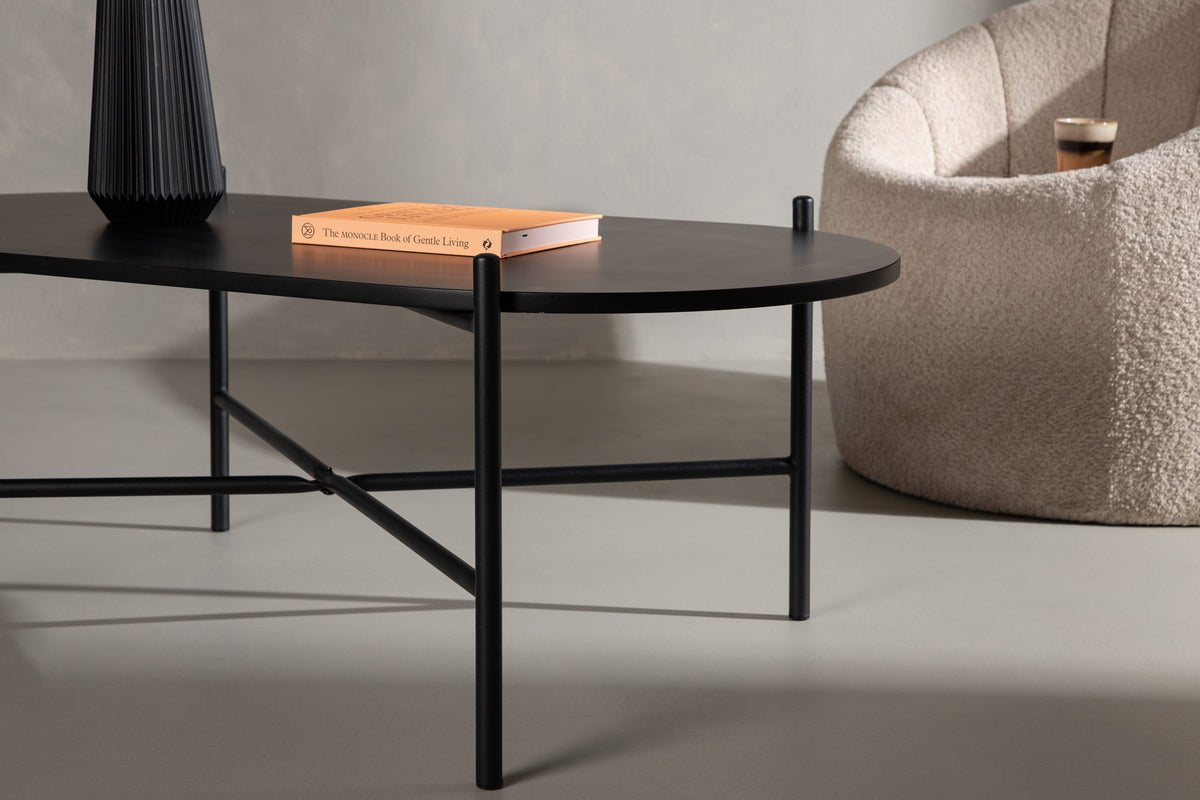 Couchtisch Pablo - mit Stahlgestell