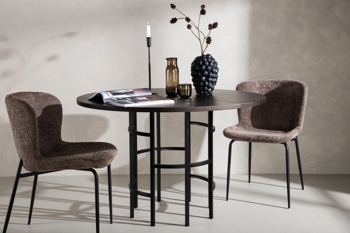 Esstisch Marloo - im runden, skandinavisch inspirierten Design