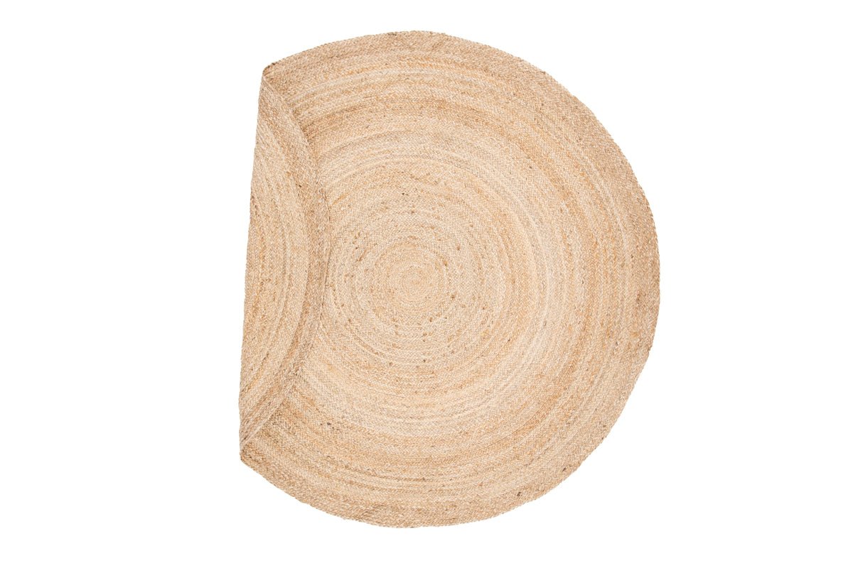 Teppich Palin – rund in Naturfarbe aus Jute