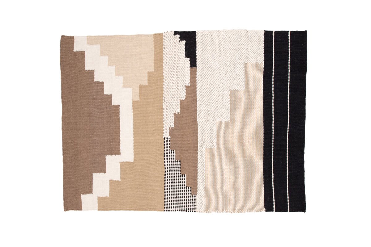 Teppich Finn – im Vintage-Look aus Wolle