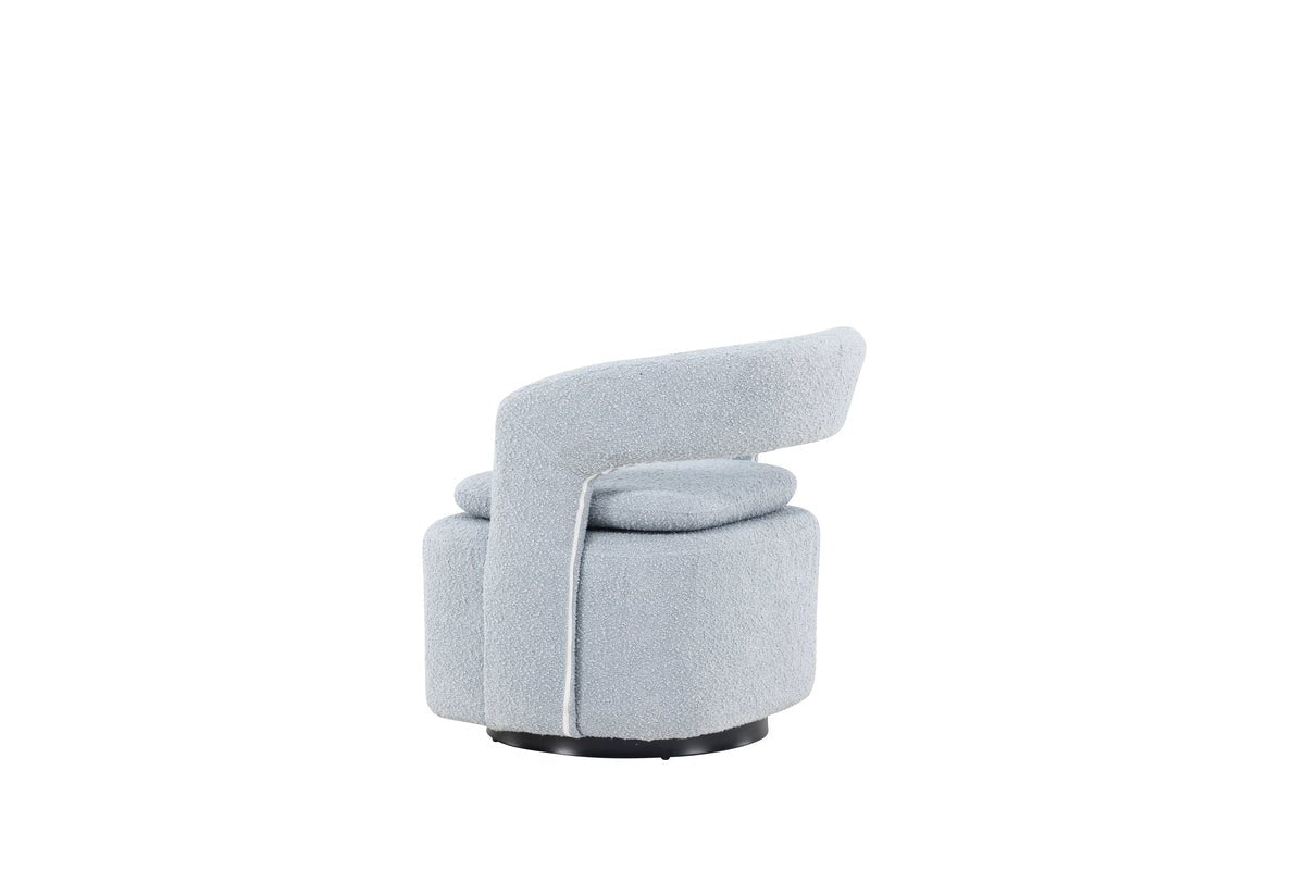 Designer Lounge Sessel Velina – moderner Bouclé-Sessel in vier Farben