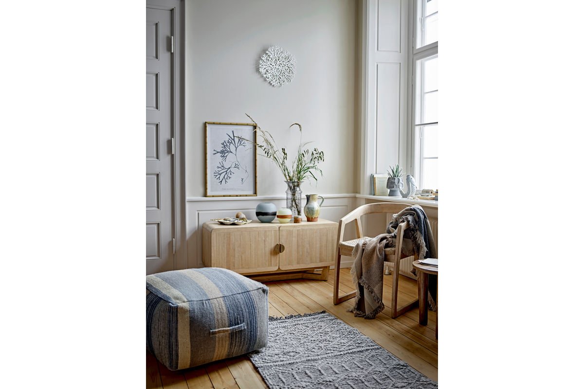 Vase „Sivra“ – Glas in Grau