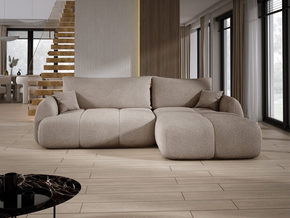 Designer L Sofa Coco in Bouclé