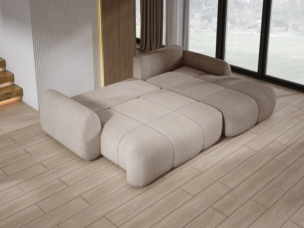 Designer L Sofa Coco in Bouclé