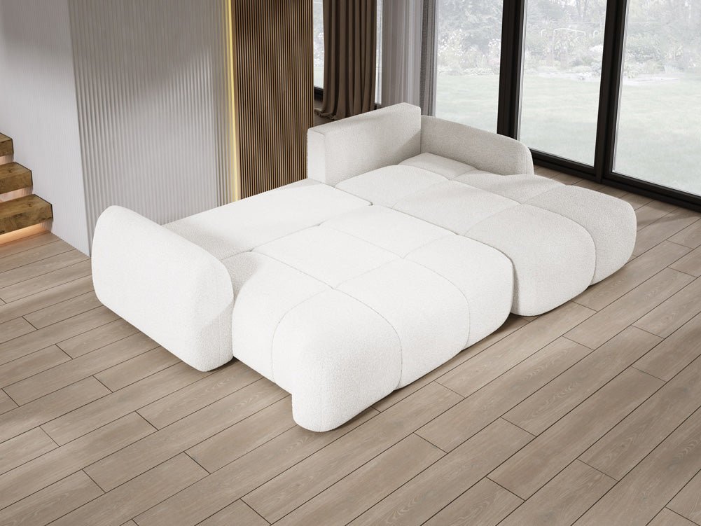 Designer L Sofa Coco in Bouclé