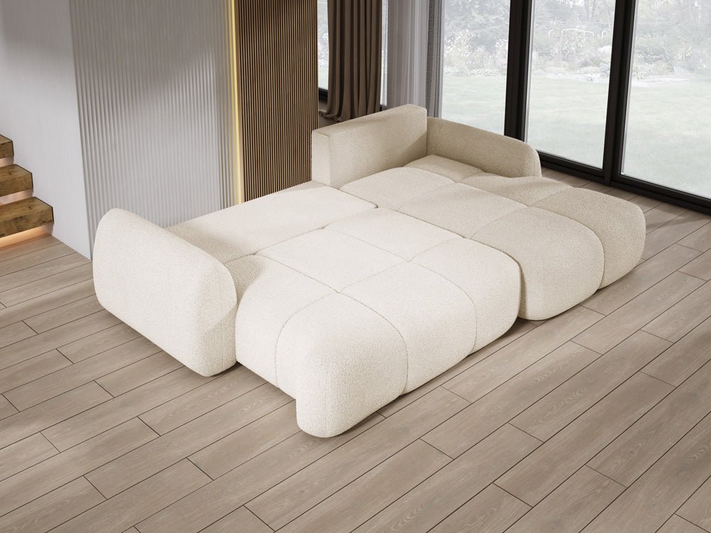 Designer L Sofa Coco in Bouclé