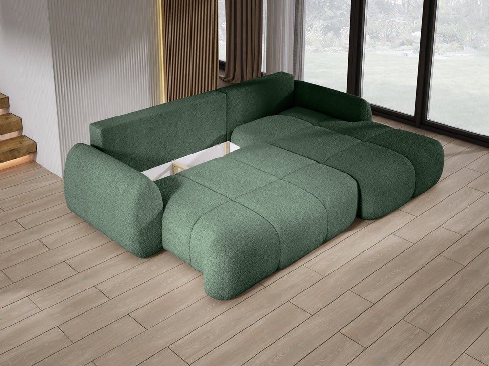 Designer L Sofa Coco in Bouclé