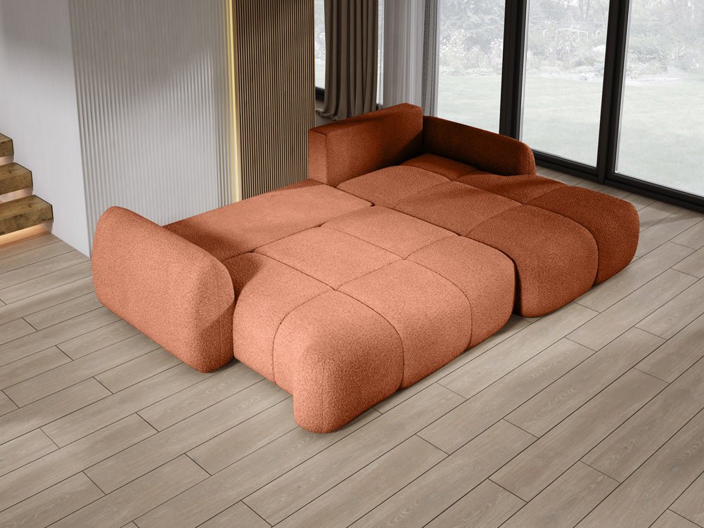 Designer L Sofa Coco in Bouclé