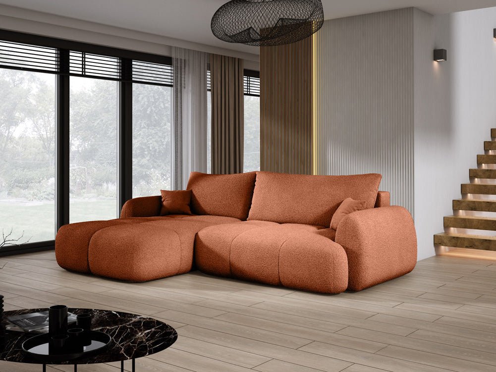 Designer L Sofa Coco in Bouclé