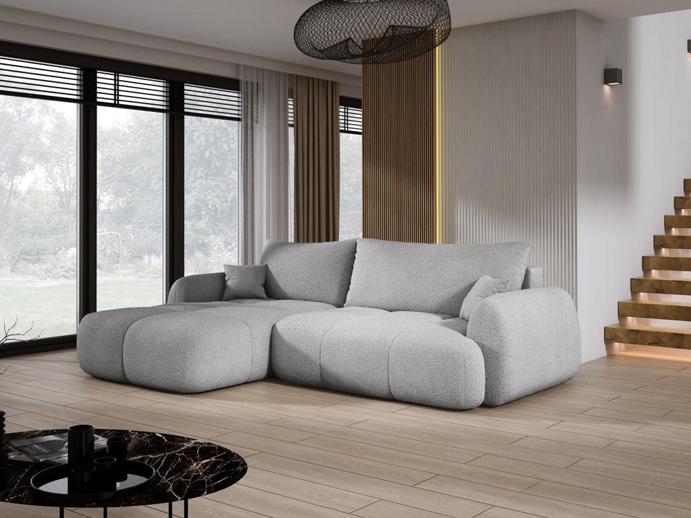Designer L Sofa Coco in Bouclé