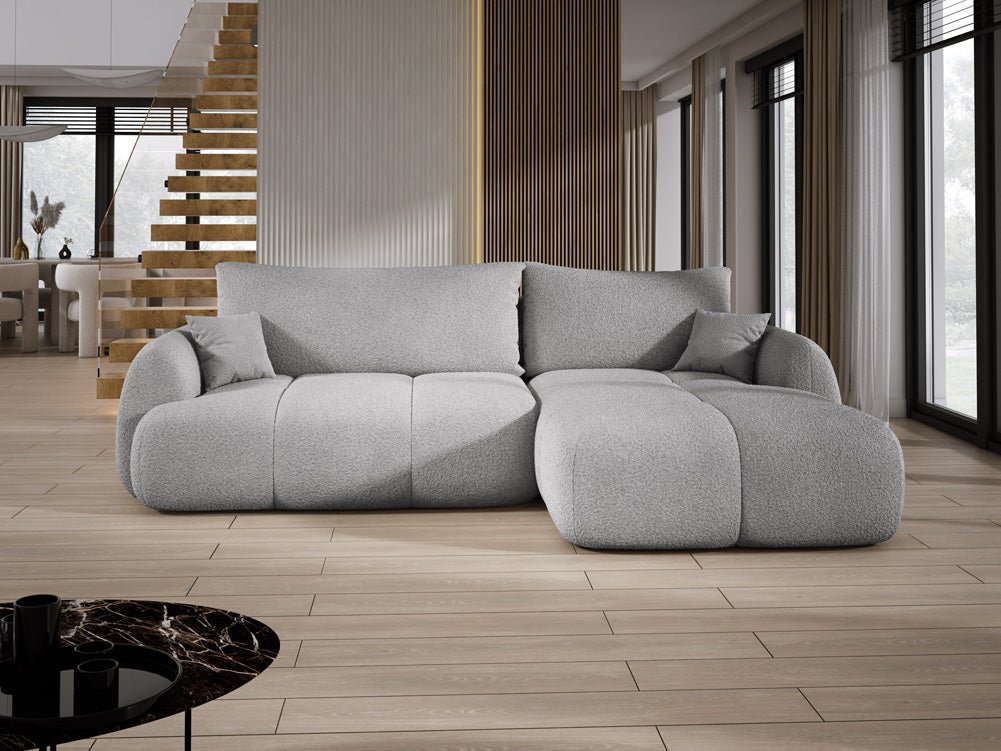 Designer L Sofa Coco in Bouclé