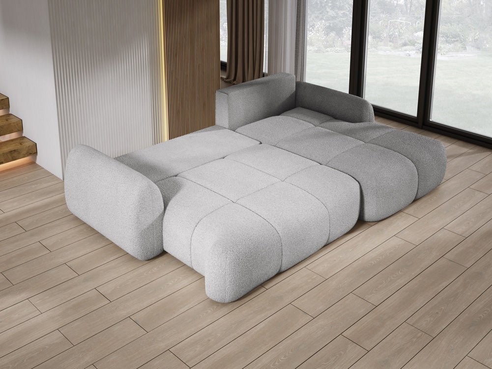 Designer L Sofa Coco in Bouclé