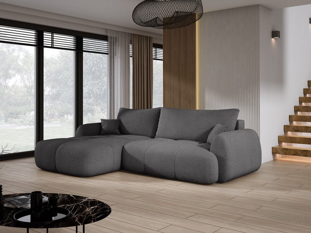 Designer L Sofa Coco in Bouclé