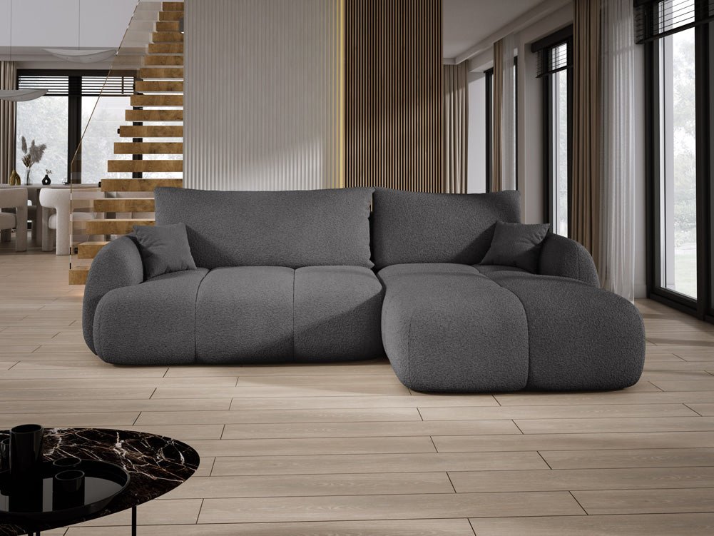 Designer L Sofa Coco in Bouclé