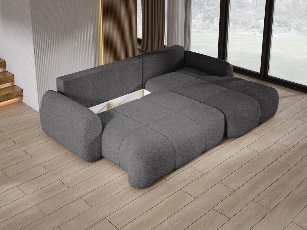 Designer L Sofa Coco in Bouclé