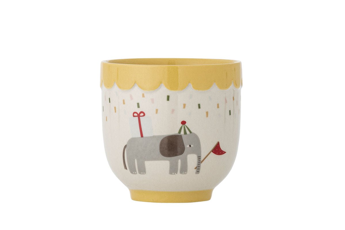 Tasse Suma – Gelb, aus Steingut