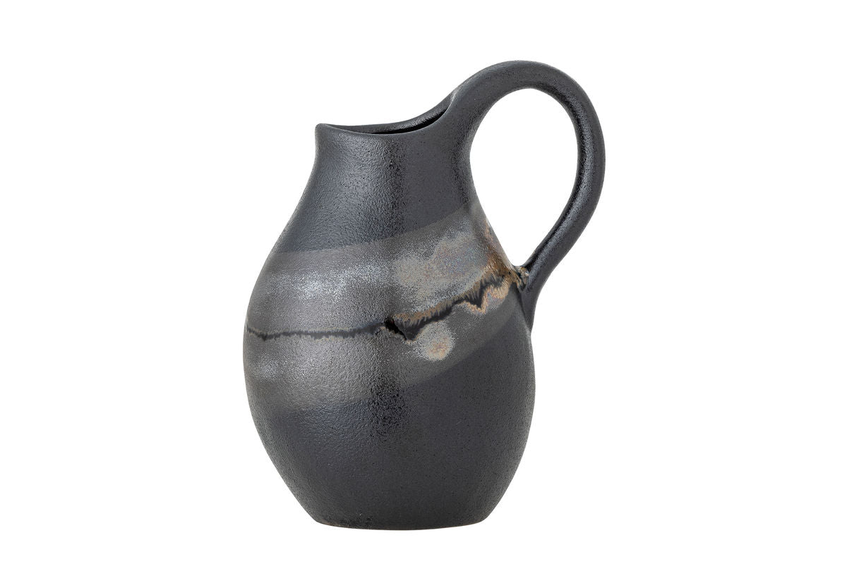 Vase „Dark Alexa“ – aus Steingut