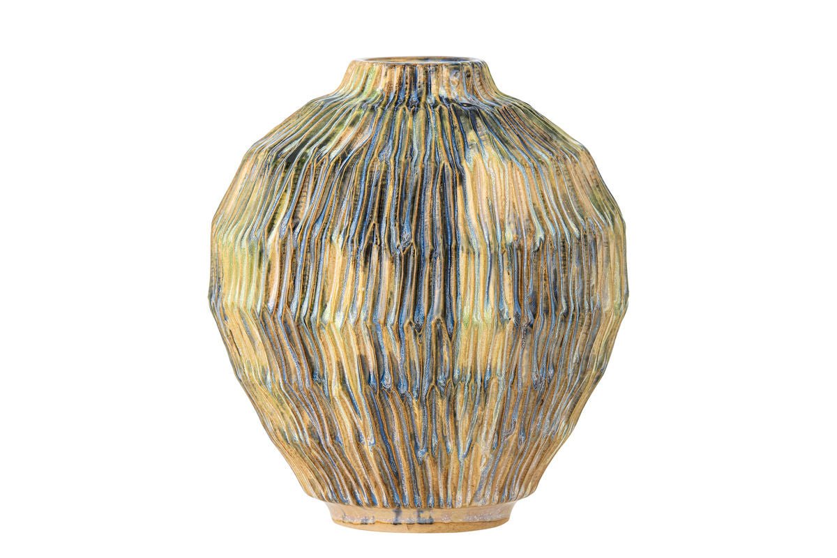 Vase „Kunterbunt“ – aus Steingut