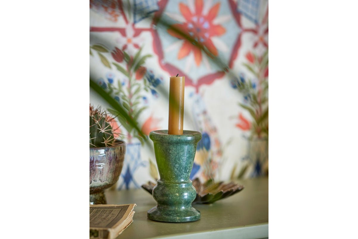 Kerzenhalter „Marvello“ – Grüner Marmor