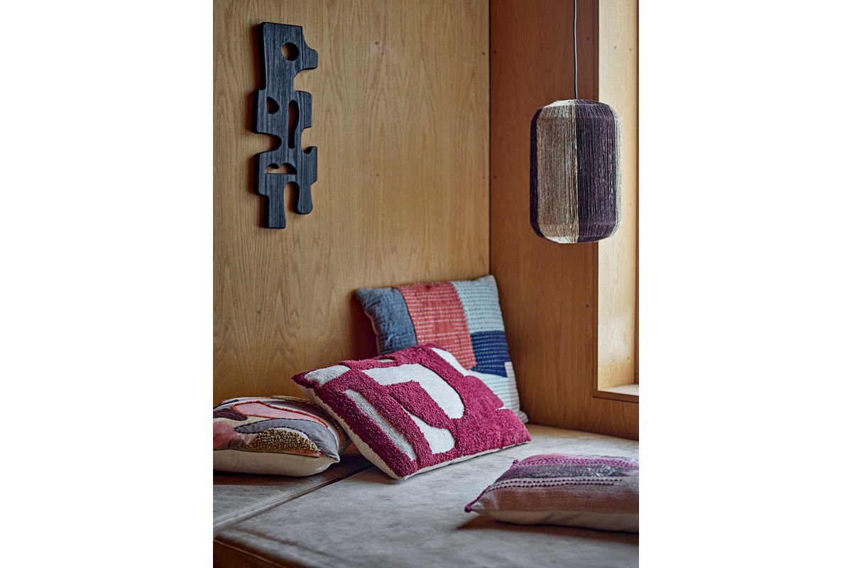 Zierkissen Mantova – Strukturmix in Erdtönen