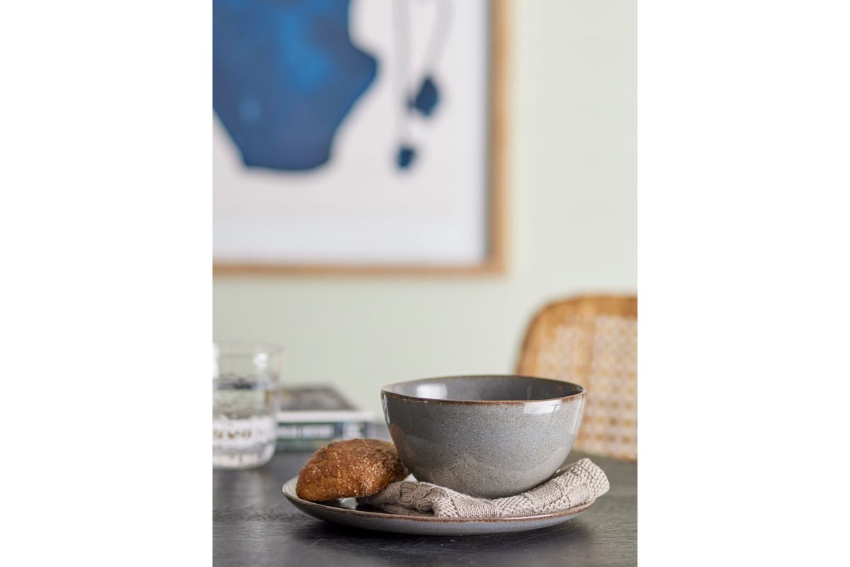 Frühstücksset Elani – Steingut mit handgefertigtem Charakter (12-teilig)
