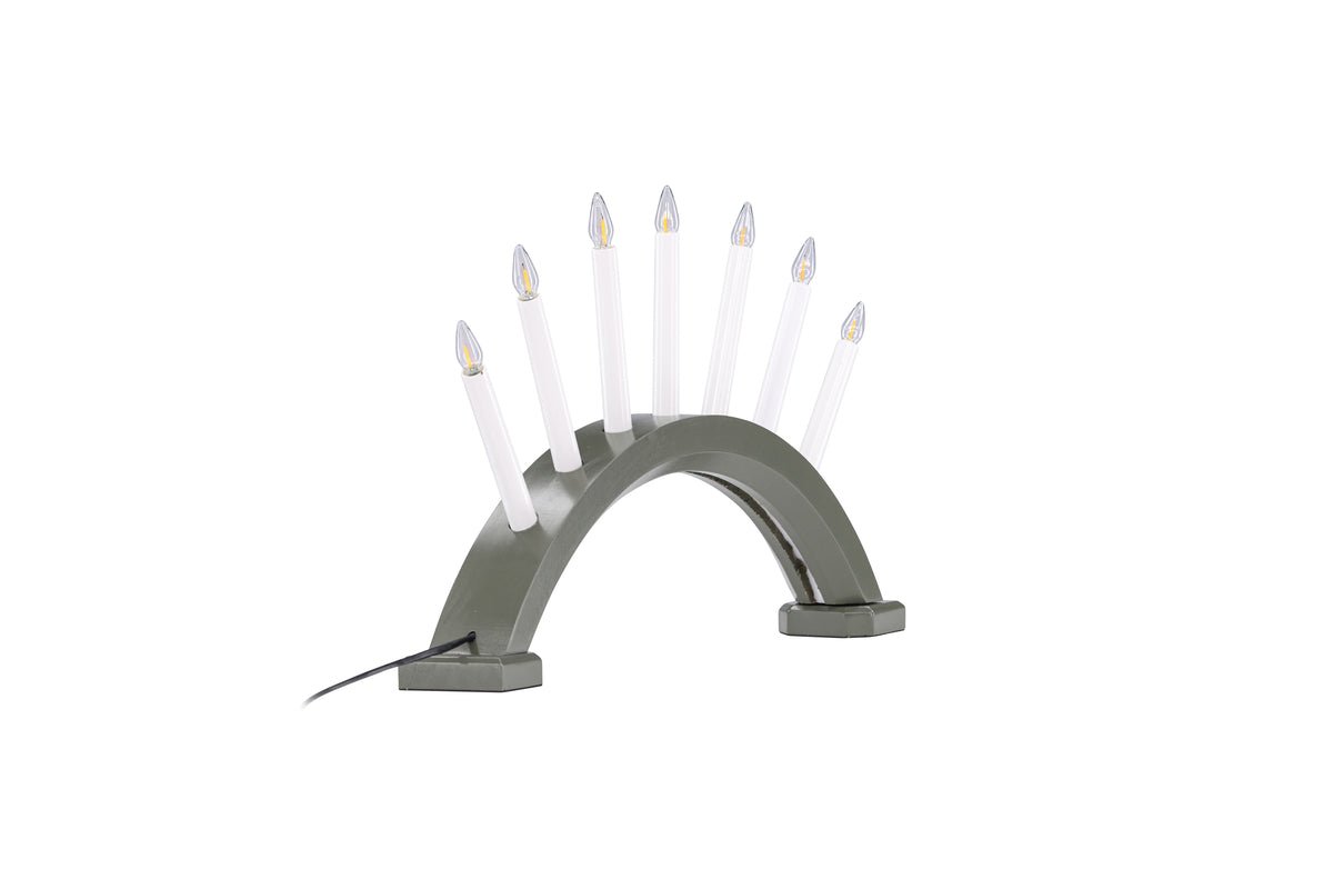 Weihnachtsbeleuchtung Elira - Adventskerzenhalter mit 7 Kerzen