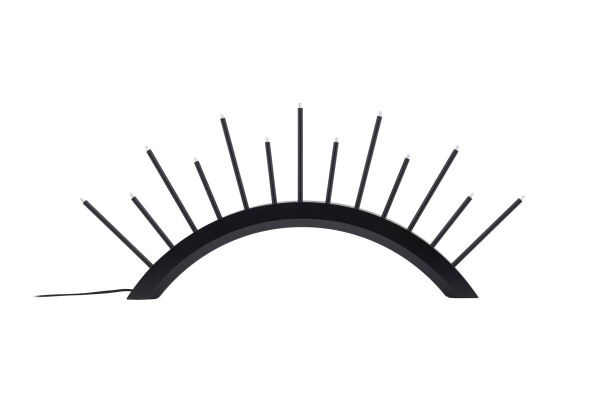 Weihnachtsbeleuchtung Lumin - Rundbogenbeleuchtung in Schwarz