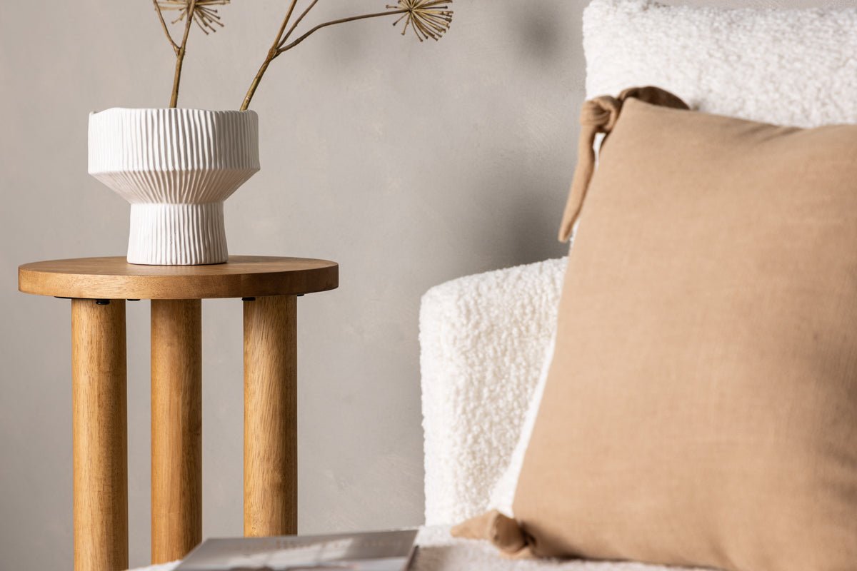 Couchtisch/Beistelltisch Tommy - aus Gummibaumholz