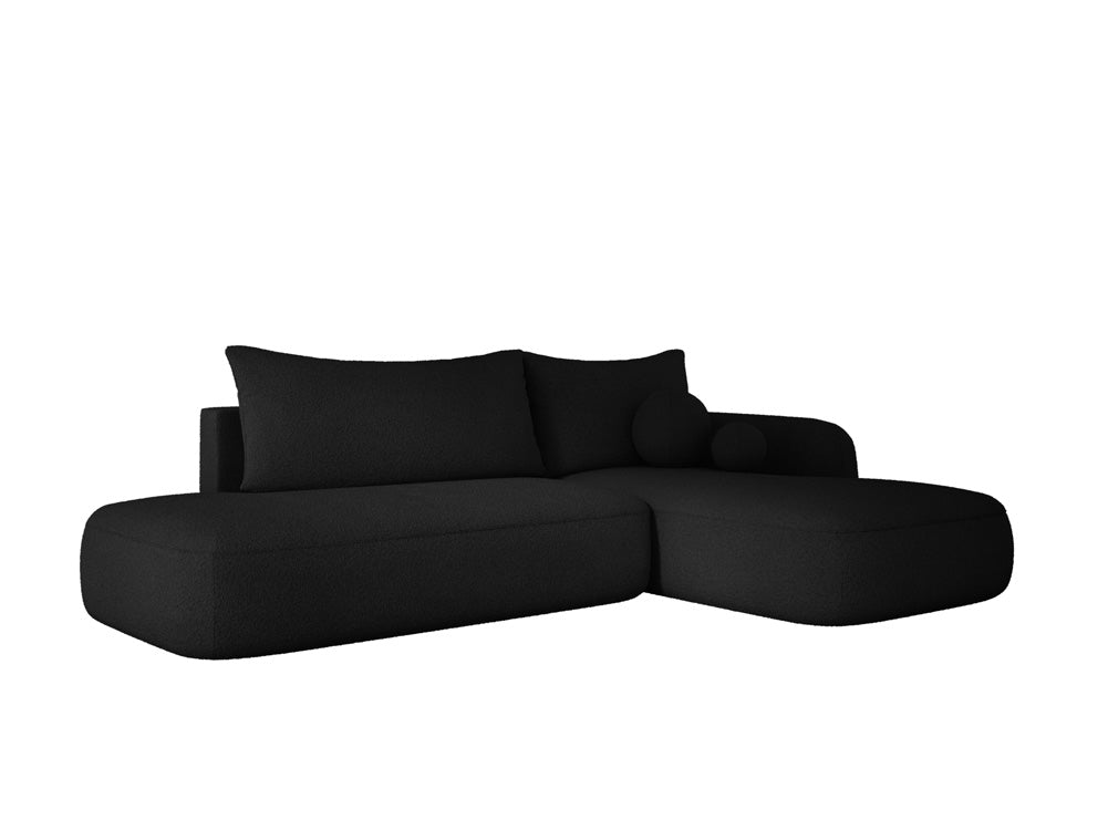 Designer Sofa Babu Bouclé mit Schlaf- und Klappfunktion
