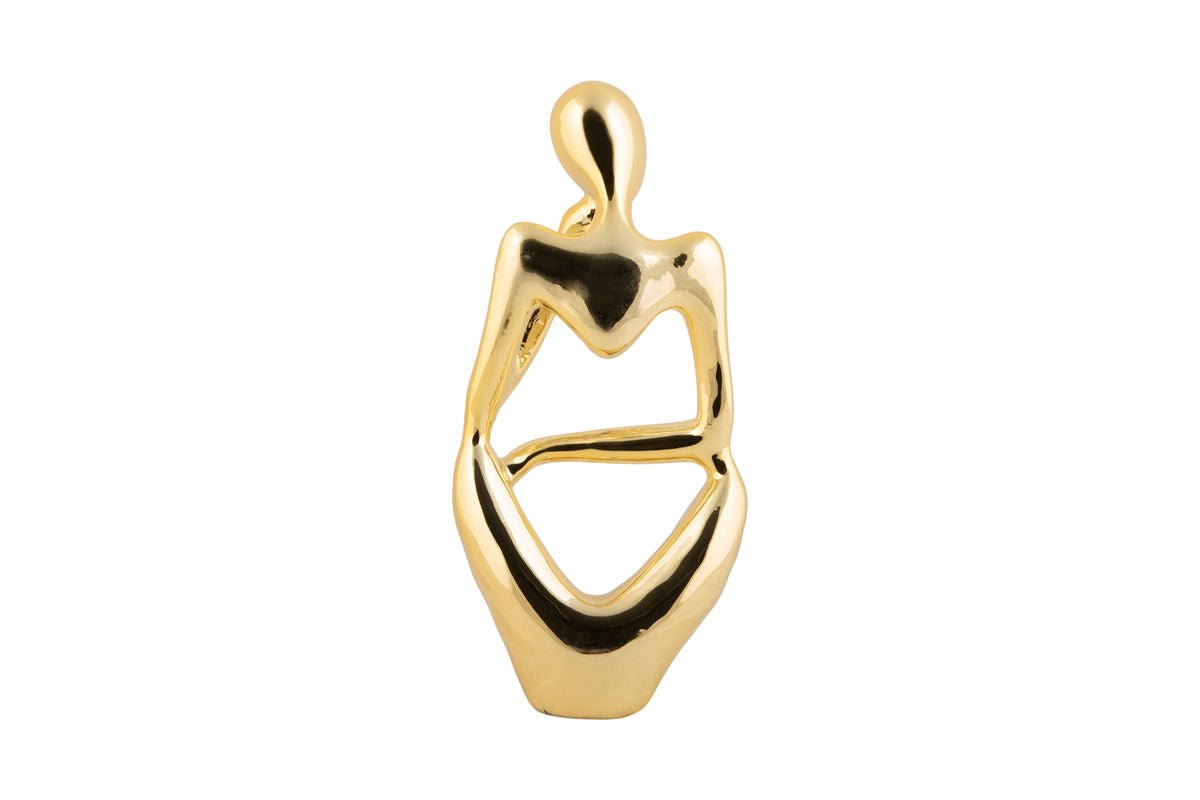 Statue „Aureon“ – Polyresin mit glänzender Oberfläche