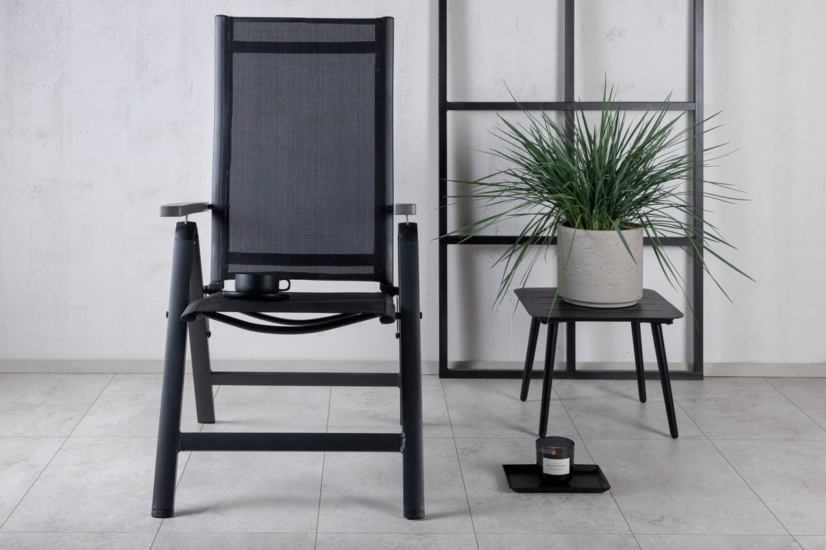 2er Set - Gartenstuhl Montenegro aus Textilene/Aluminium