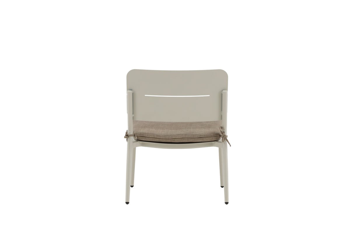 2er Set - Mara Gartenstuhl aus Metall/Polyester