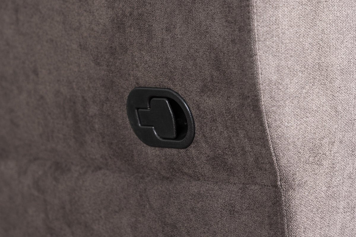 Sessel Toronto - Klappbar mit Fußstütze in der Farbe Braun