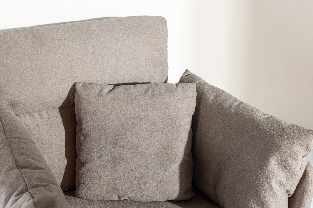 Sessel Porto - Mit Bouclé-Bezug in Grau