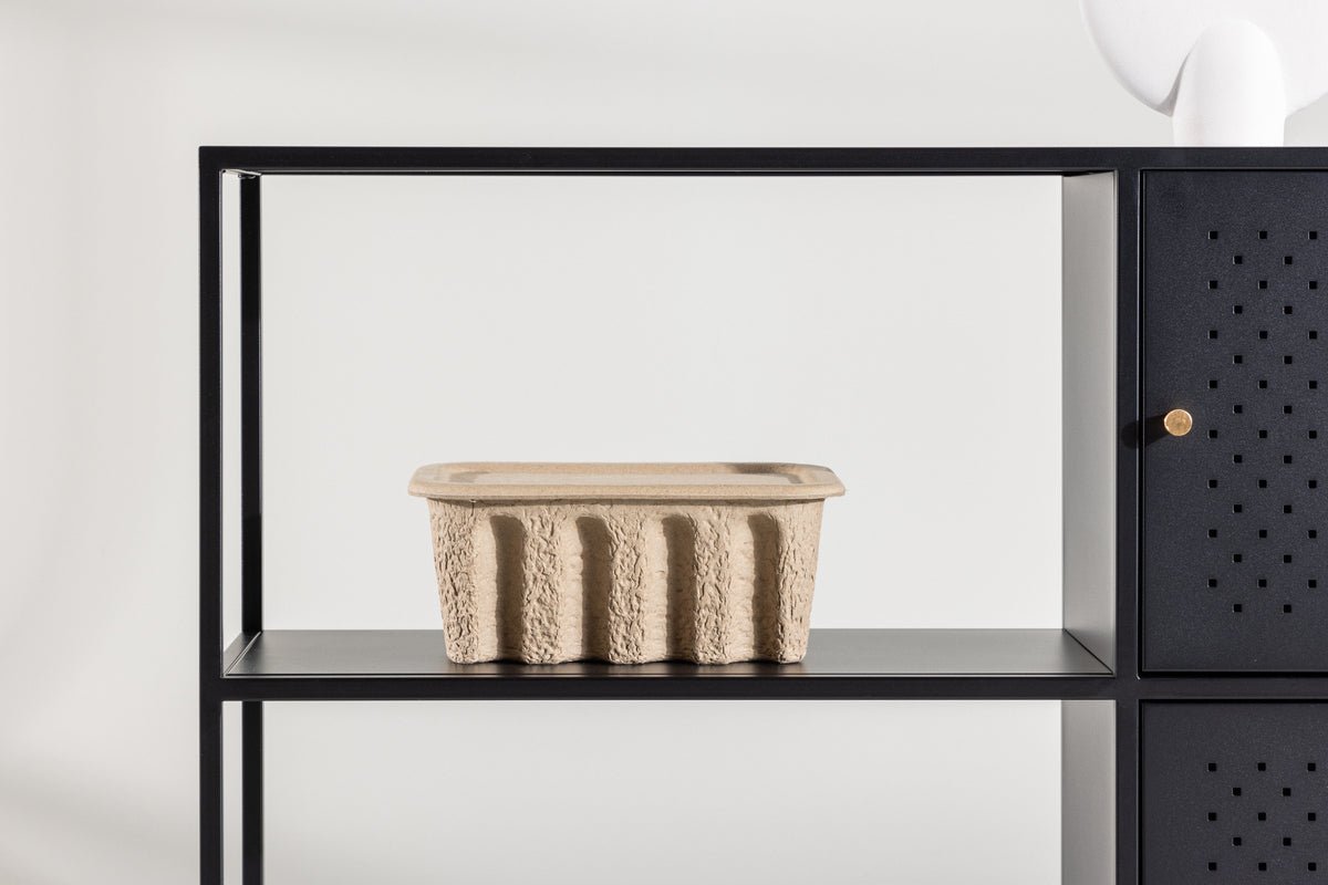 Kommode Varino – Schwarz, Minimal Industrial mit funktionaler Eleganz