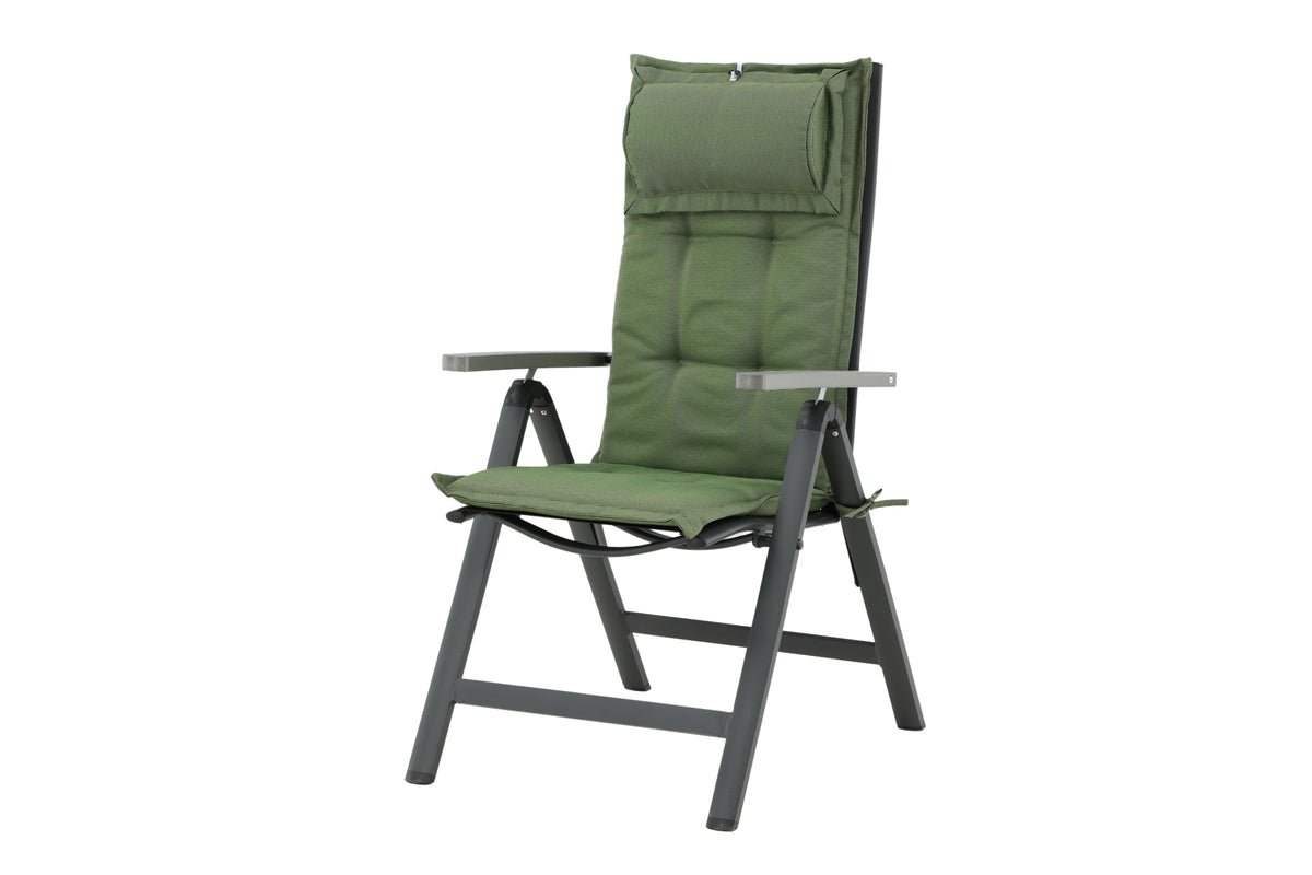 6er Set - Garten Stuhlkissen Siena aus Polyester in 4 Farben