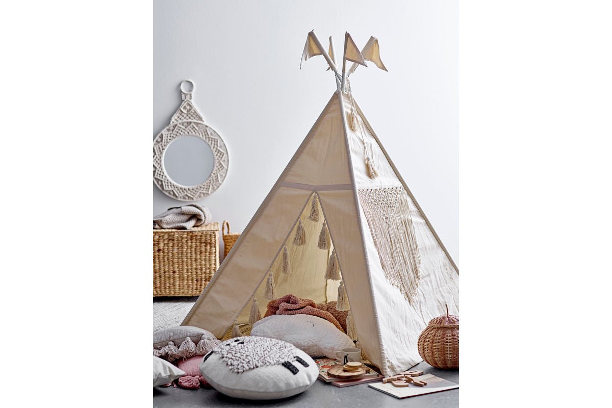 Kinder Tipi Zelt Darlin – Spielzelt aus Baumwolle & Holz