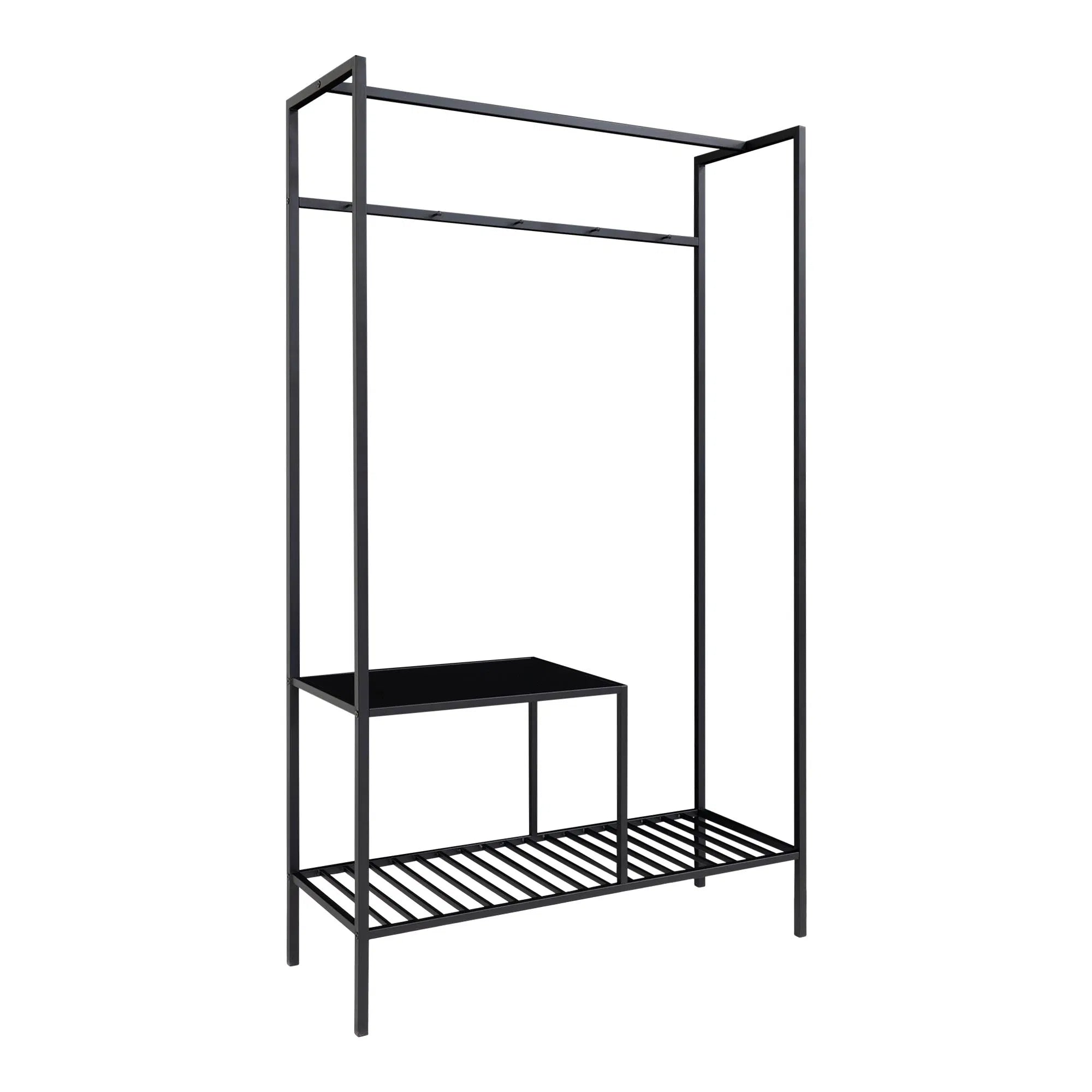Designer Garderobe Quarto Metallgestell