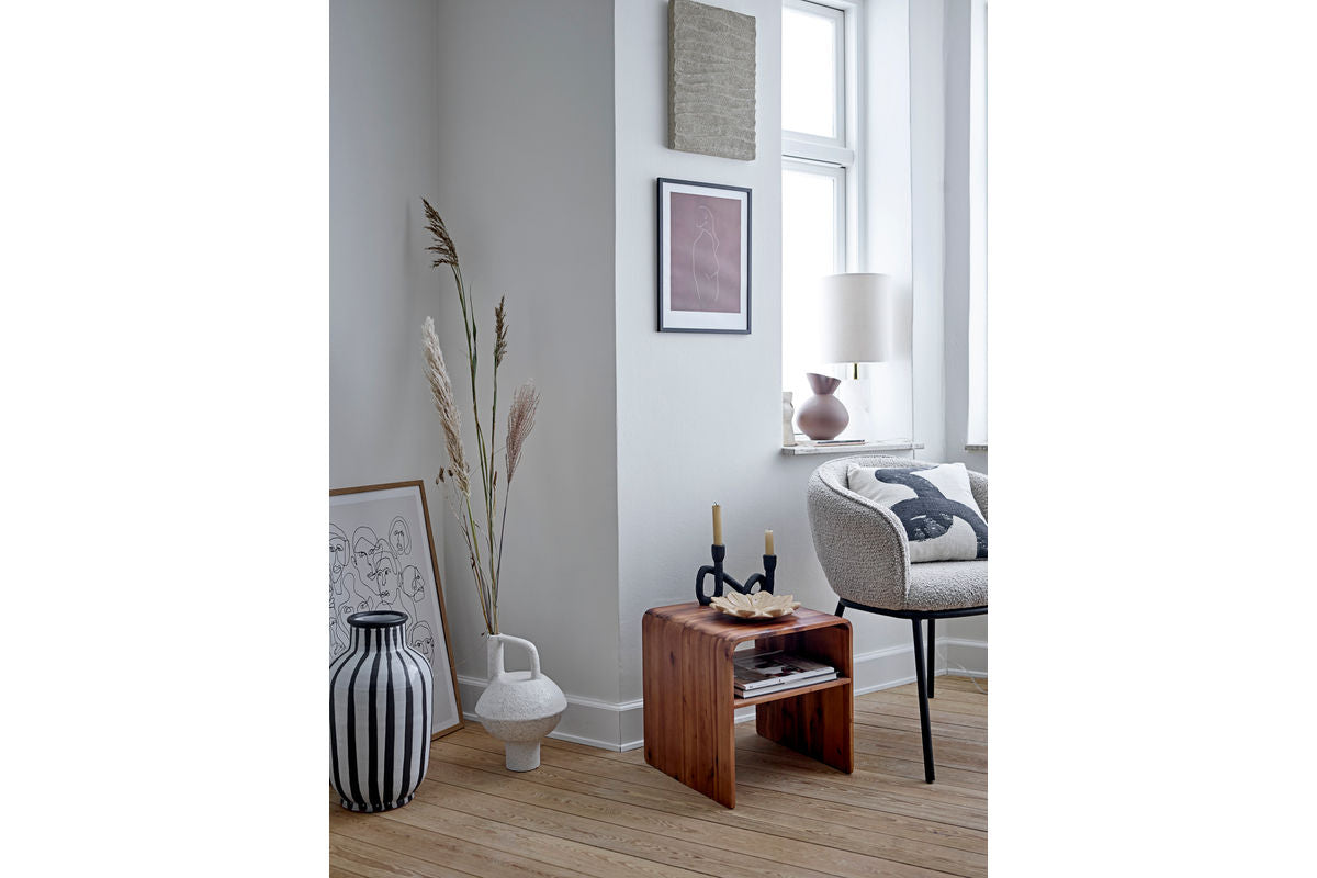 Schale Calma – Marmor in sandiger Naturfarbe