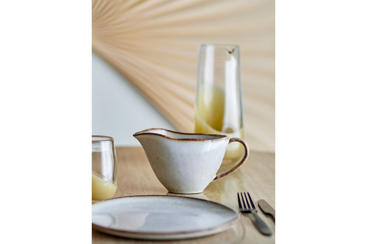 Sauciere Elinay – Steingut mit reaktiver Glasur