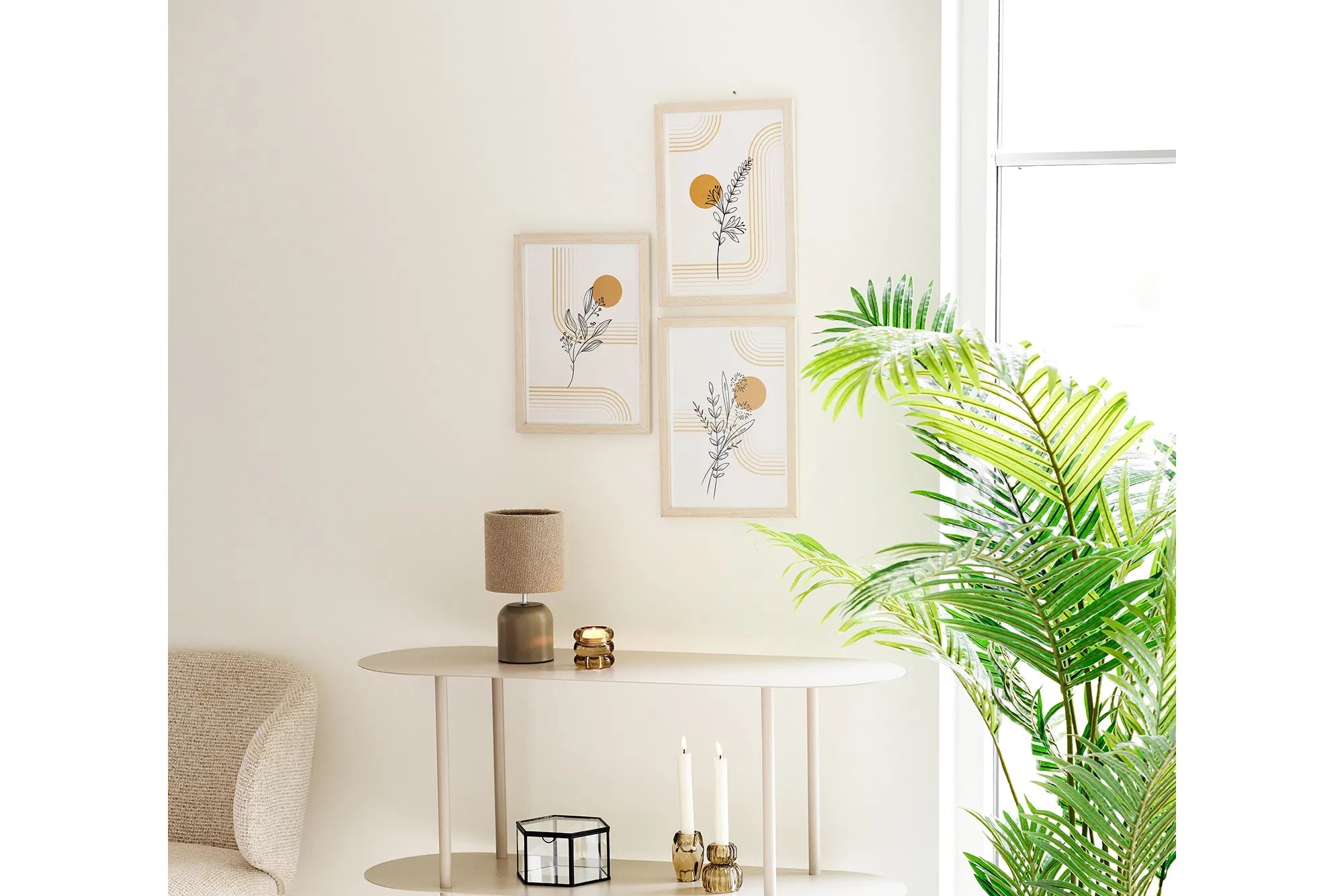 Bilderrahmen Iskara – in Natur (3er Set)