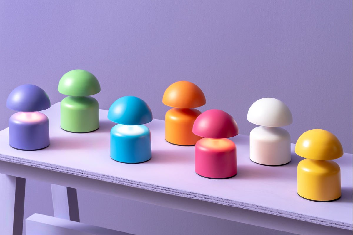 Tischlampe Budapest - Designlampe aus Eisen mit LED